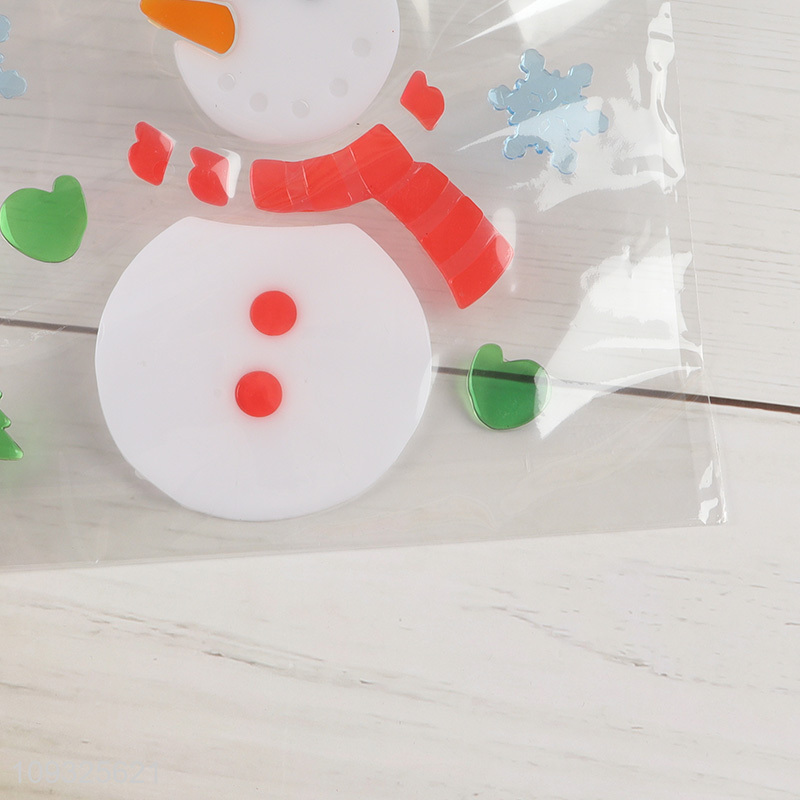 Good selling decorative Christmas sticker window sticker
