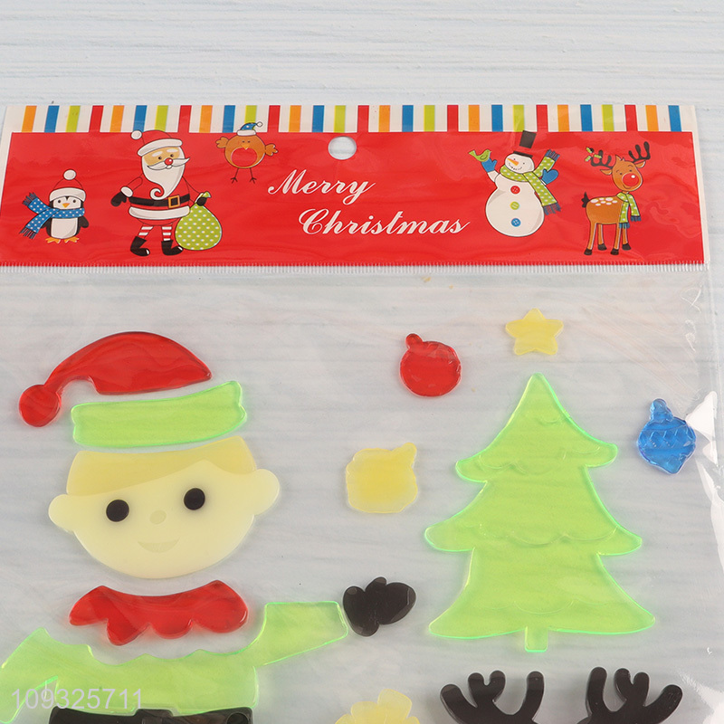China wholesale decorative Christmas sticker window sticker