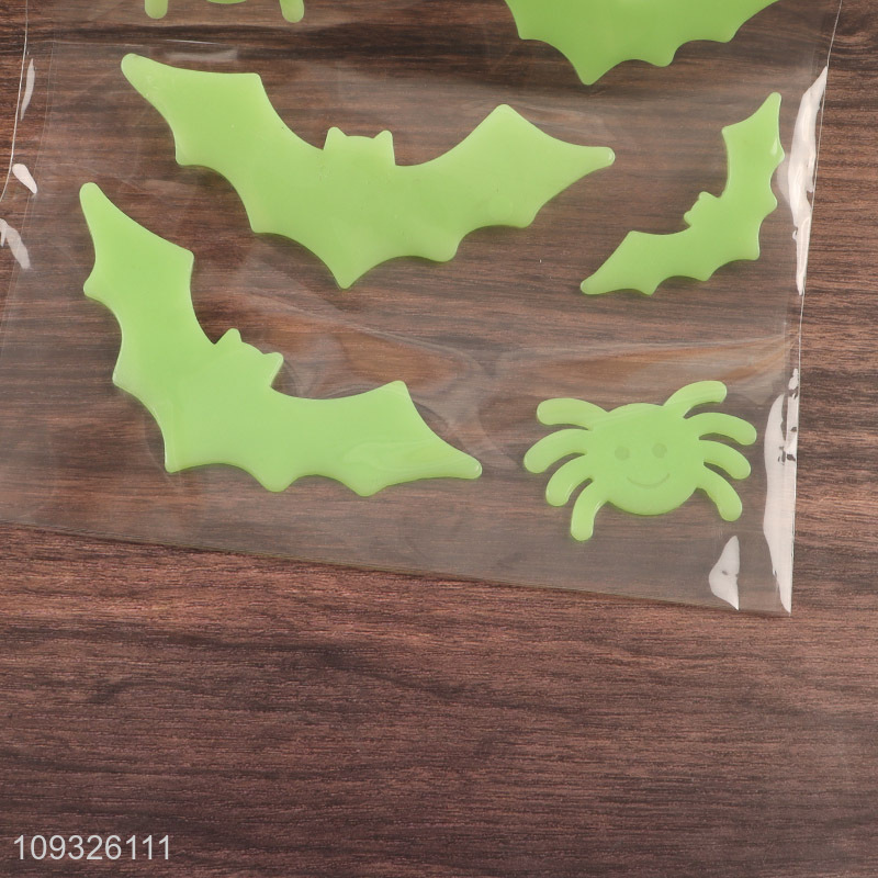 Hot items TPR Halloween glow window sticker for sale