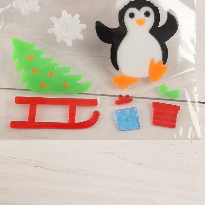 Low price tpr Christmas sticker window sticker