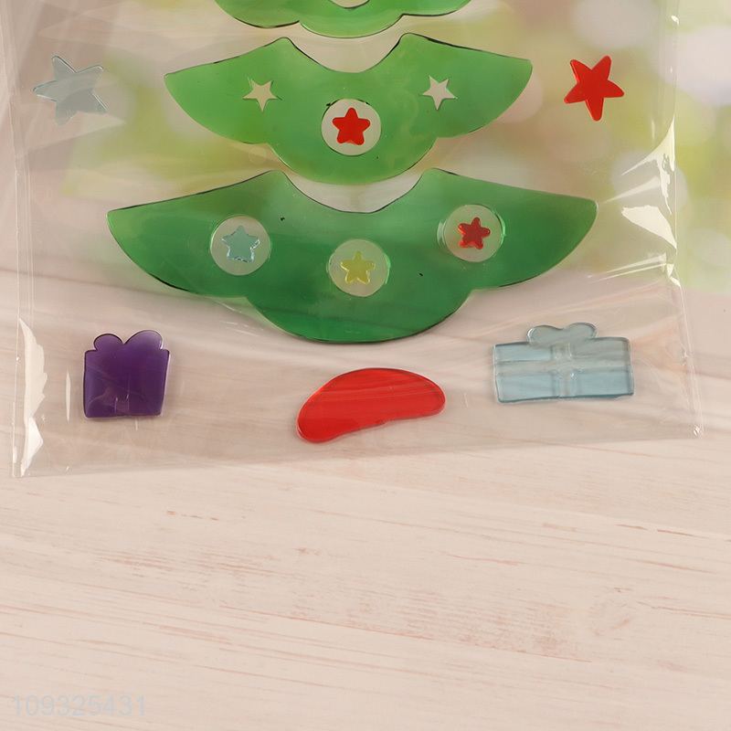 Low price tpr Christmas sticker window sticker