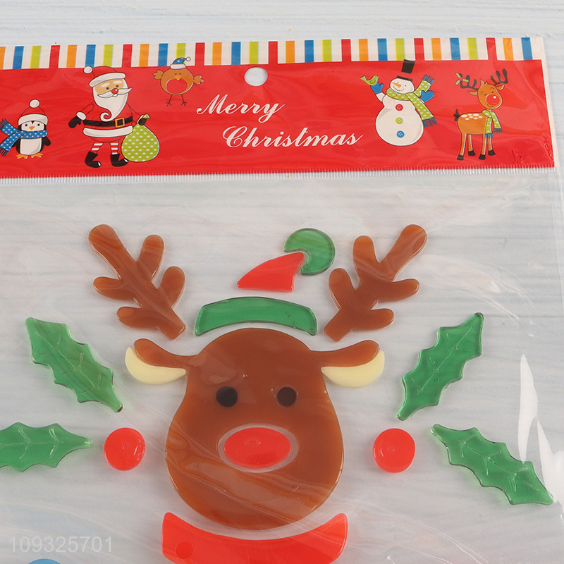 Hot items tpr Christmas sticker window sticker