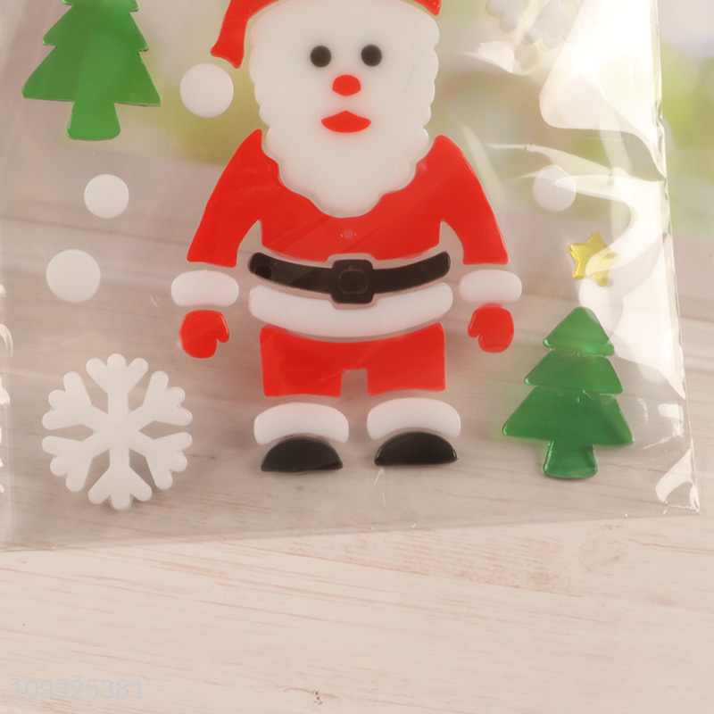 Low price tpr Christmas sticker window sticker