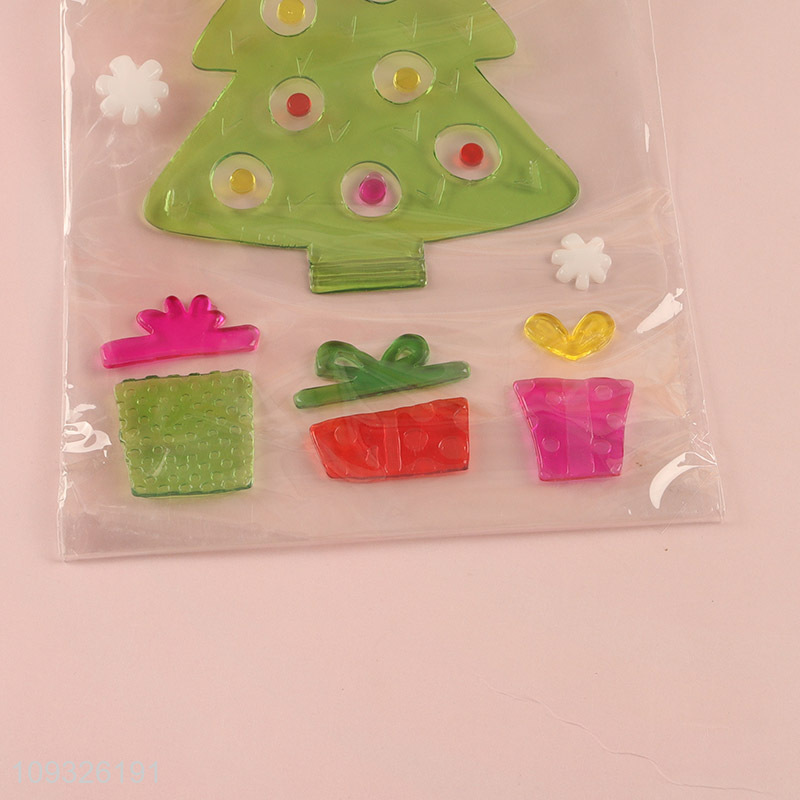 Good quality tpr Christmas decoration window sticker