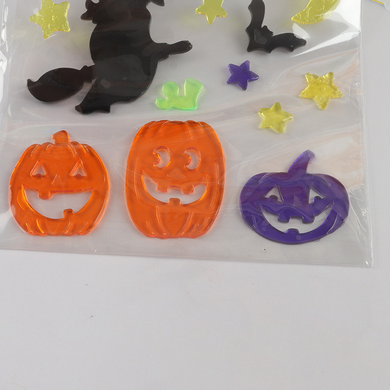 Most popular tpr Halloween decoration window sticker