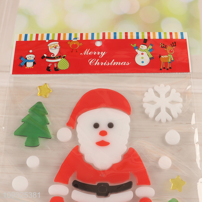 Low price tpr Christmas sticker window sticker