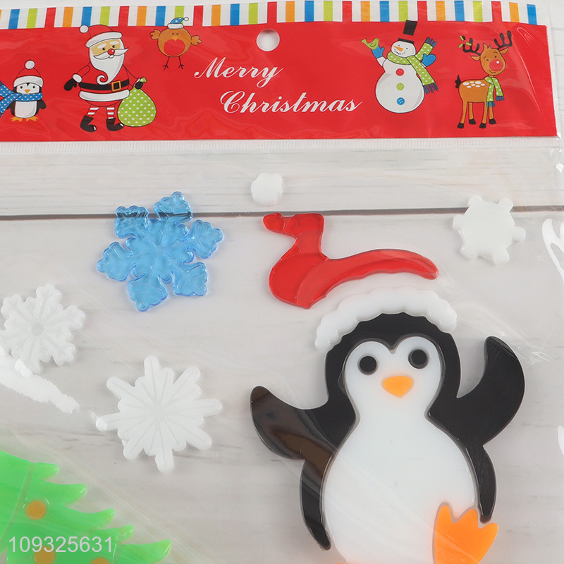 Low price tpr Christmas sticker window sticker