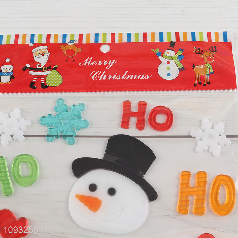 China products tpr Christmas sticker window sticker