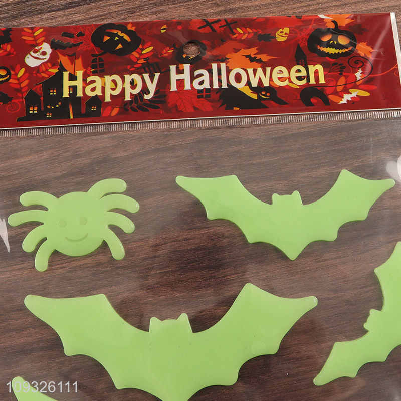 Hot items TPR Halloween glow window sticker for sale