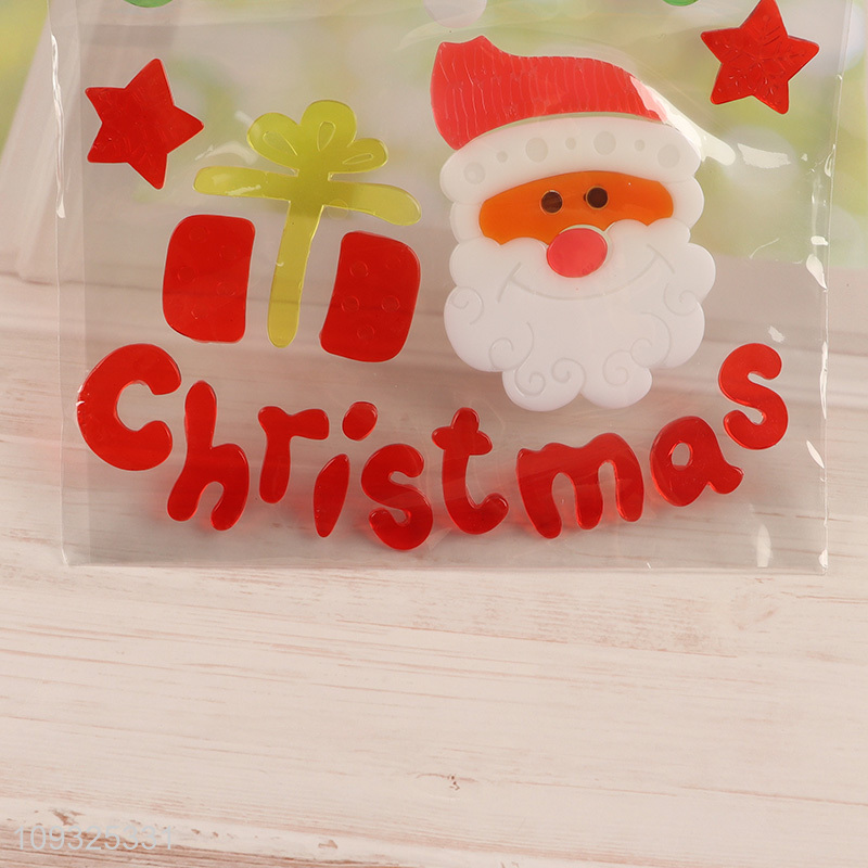 China wholesale tpr Christmas sticker window sticker