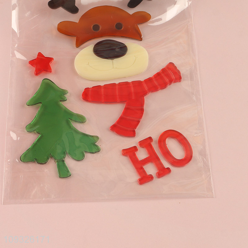 Top sale tpr Christmas decoration window sticker