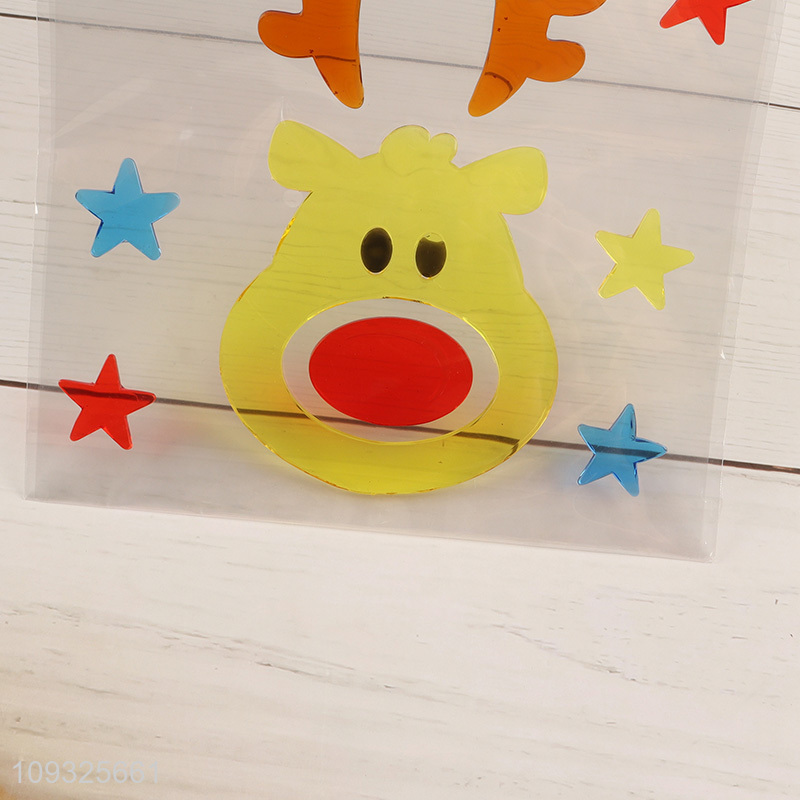 Factory wholesale tpr Christmas sticker window sticker
