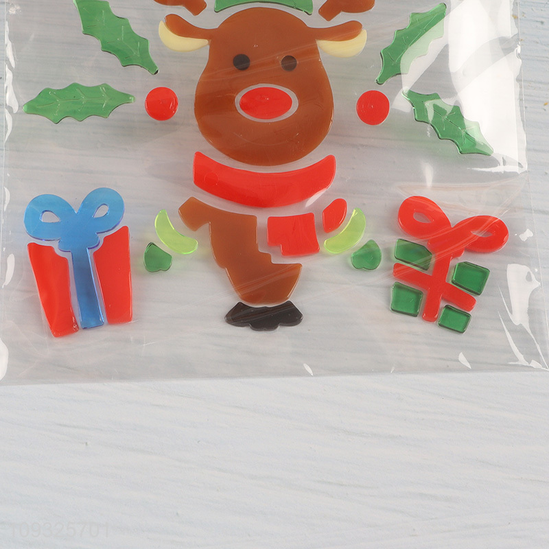 Hot items tpr Christmas sticker window sticker