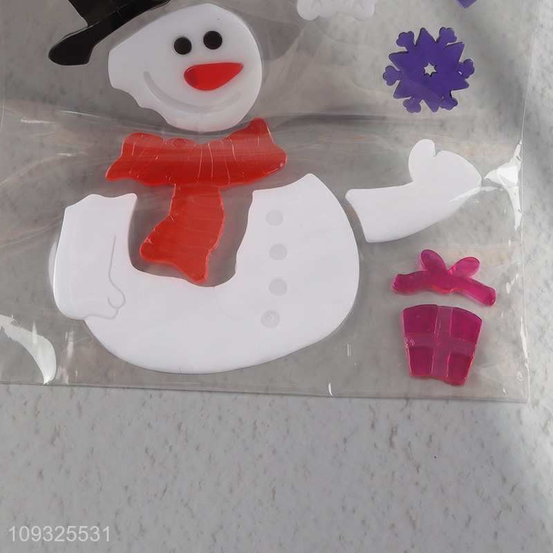 China products tpr Christmas sticker window sticker