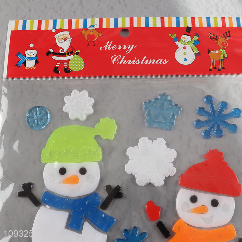 China products decorative Christmas sticker window sticker