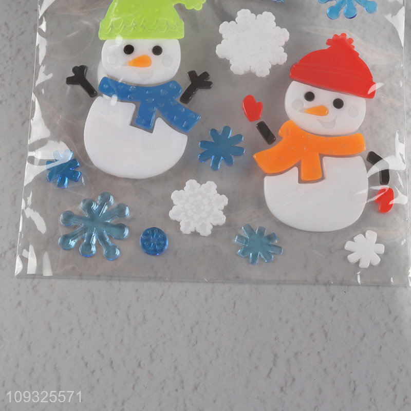 China products decorative Christmas sticker window sticker