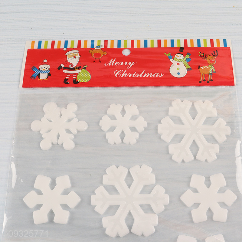 Factory supply tpr Christmas sticker window sticker