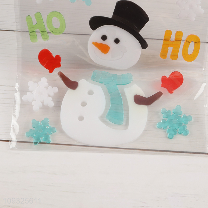 China products tpr Christmas sticker window sticker