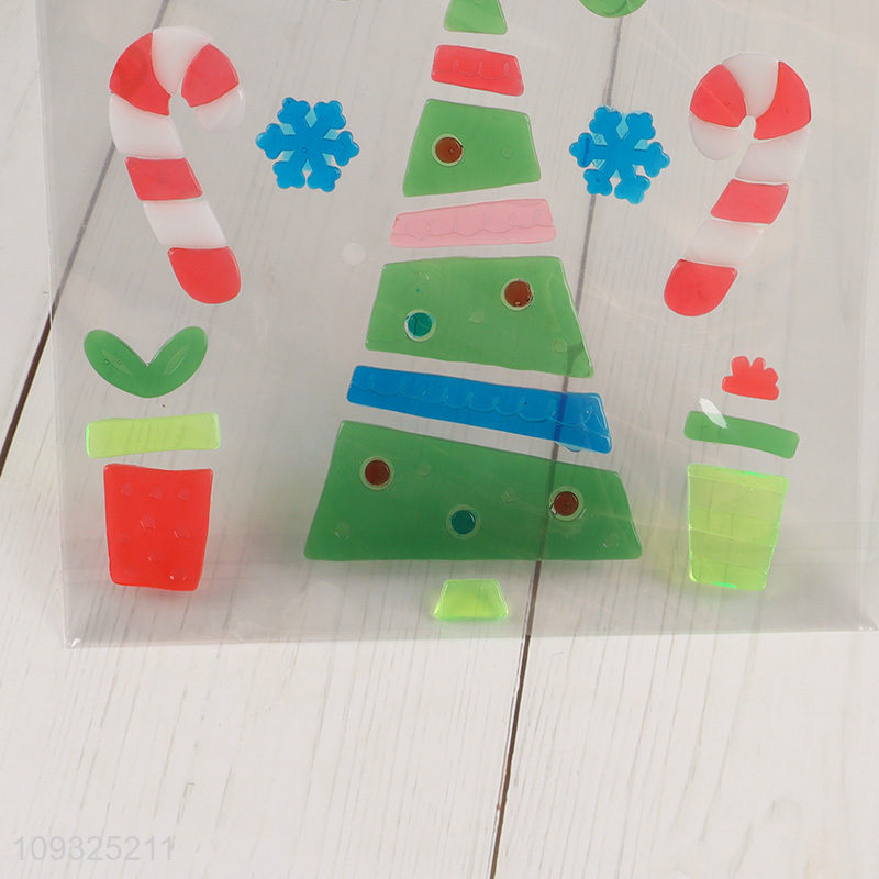 China factory tpr Christmas sticker window sticker
