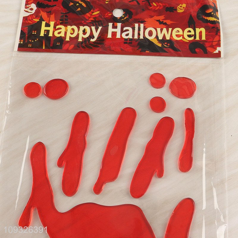 Top quality tpr Halloween sticker window sticker