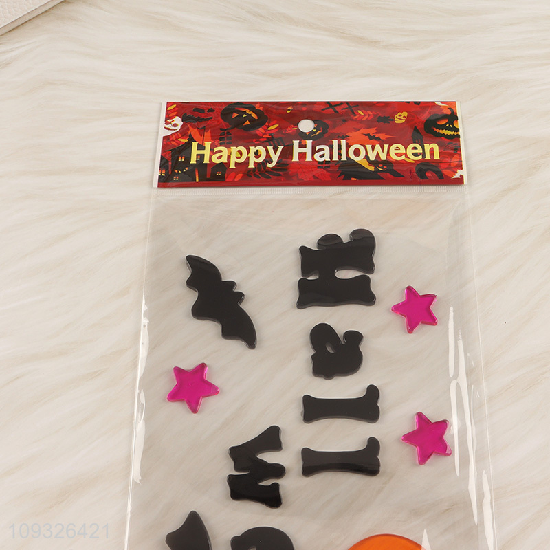 China wholesale decorative tpr Halloween sticker window sticker