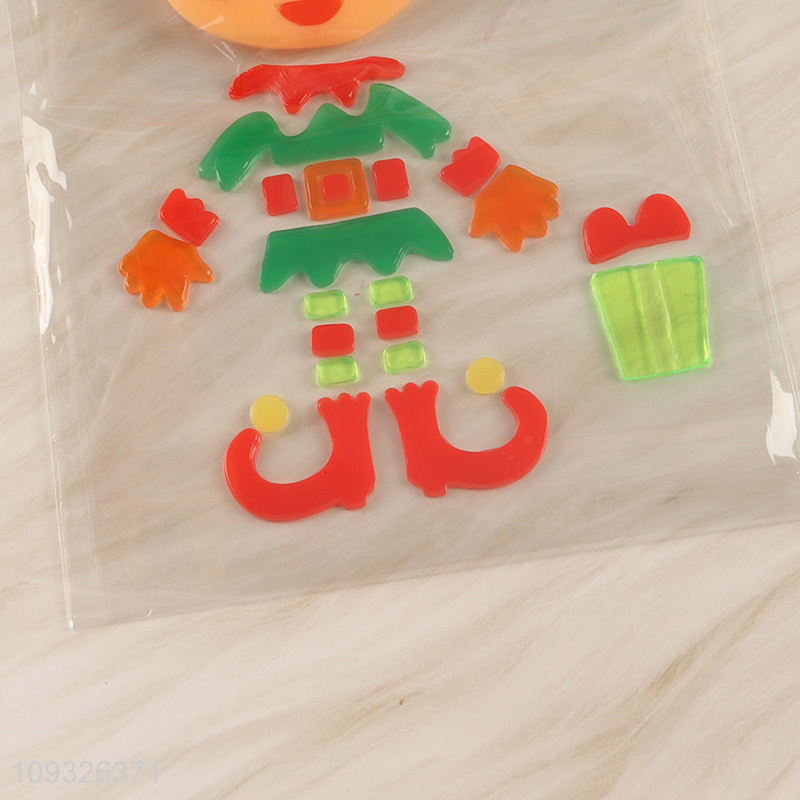 Hot selling tpr Christmas decoration window sticker