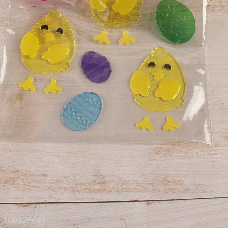 China supplier Easter window decoration window sticker