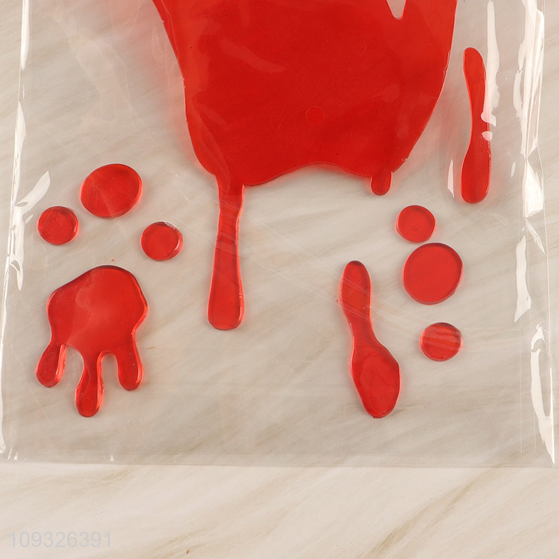 Top quality tpr Halloween sticker window sticker