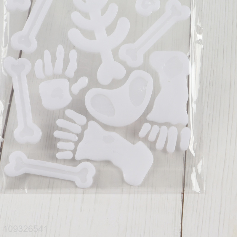 Factory wholesale TPR Halloween glow window sticker
