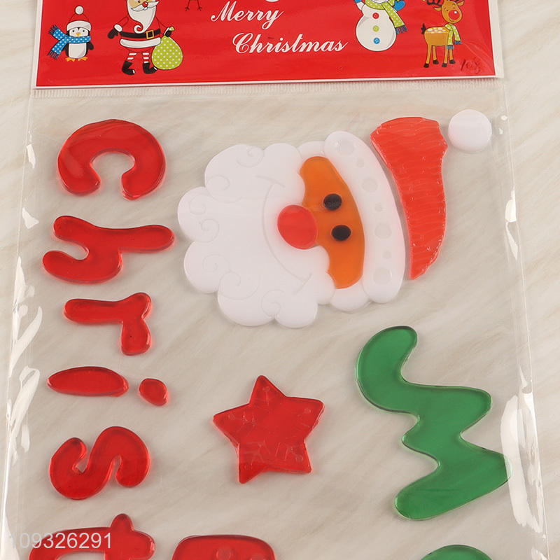 China supplier Christmas decoration window sticker