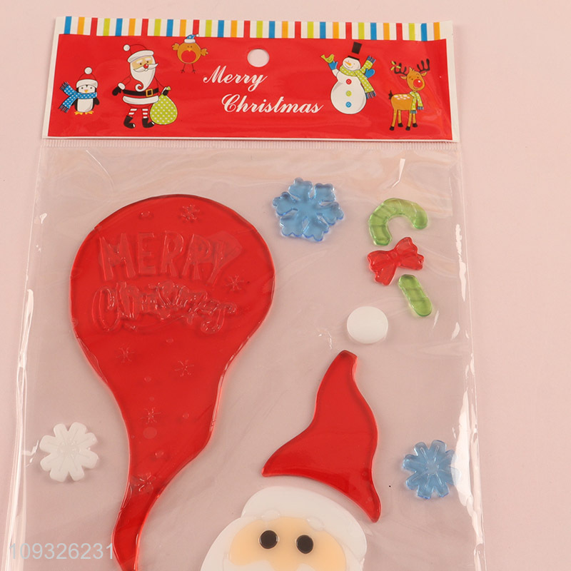 Best sale tpr Christmas decoration window sticker
