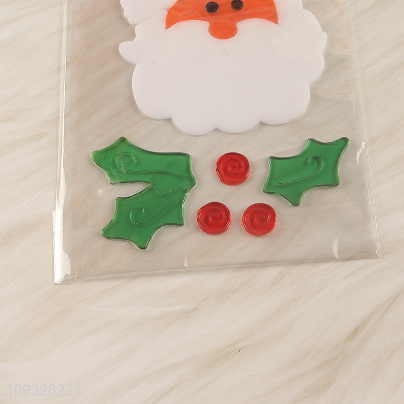Factory supply tpr Christmas decoration window sticker