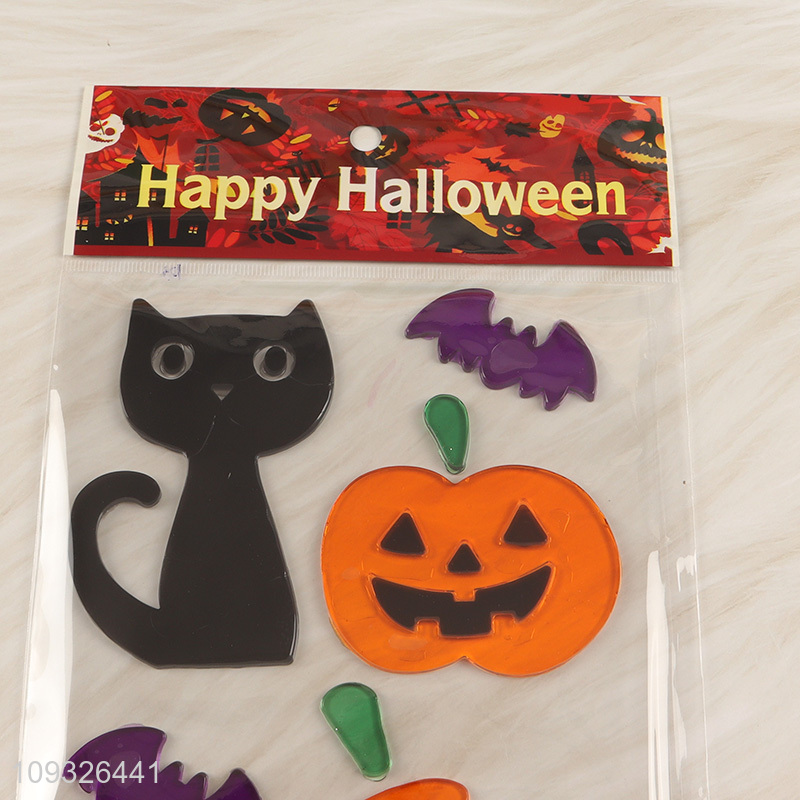 Yiwu market tpr Halloween sticker window sticker