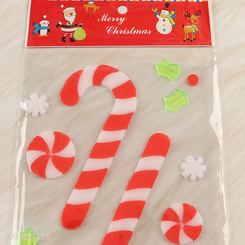 Top sale tpr Christmas decoration window sticker