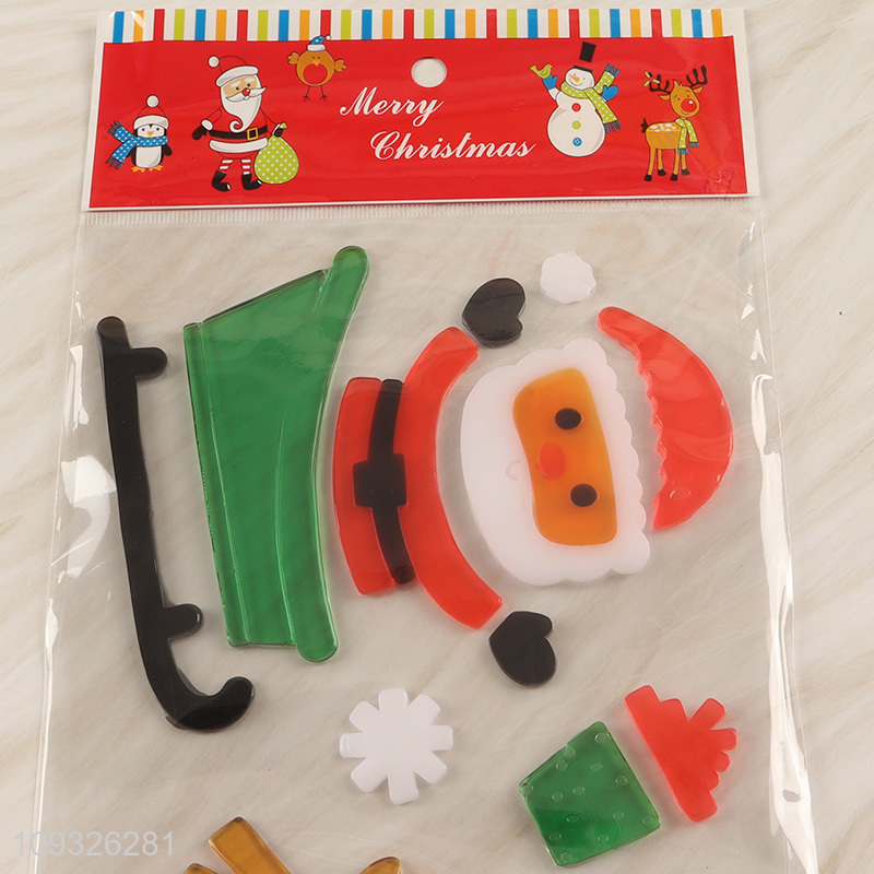 China products Christmas decoration window sticker