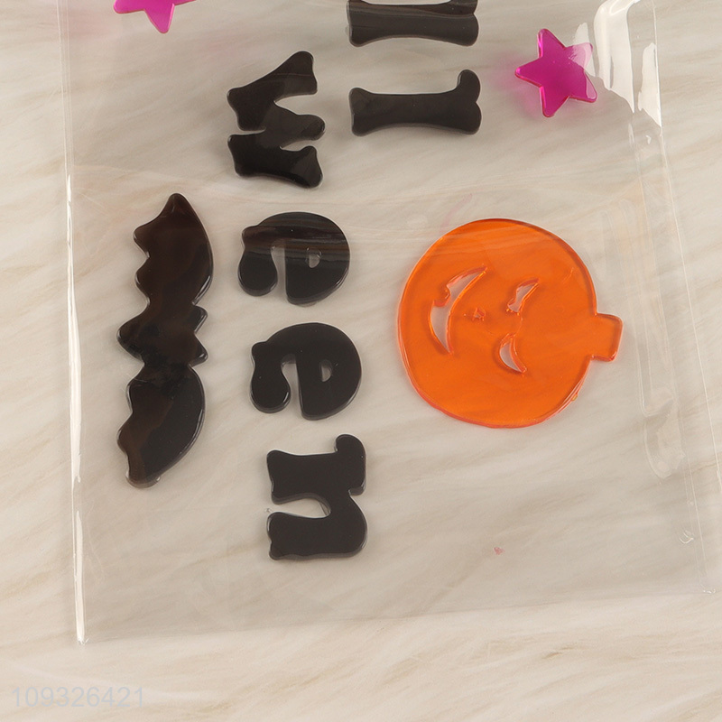 China wholesale decorative tpr Halloween sticker window sticker