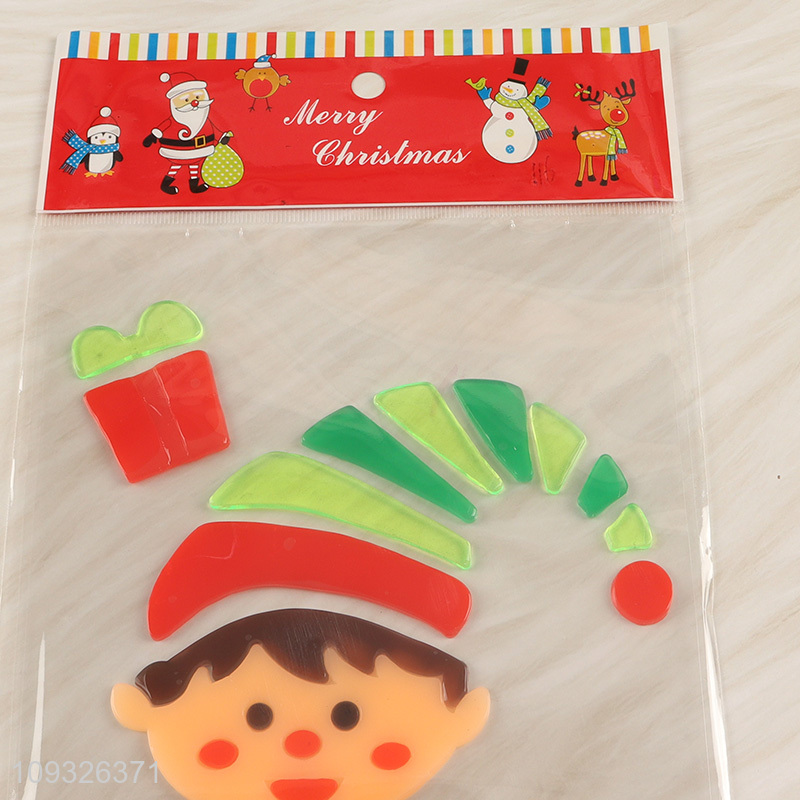 Hot selling tpr Christmas decoration window sticker