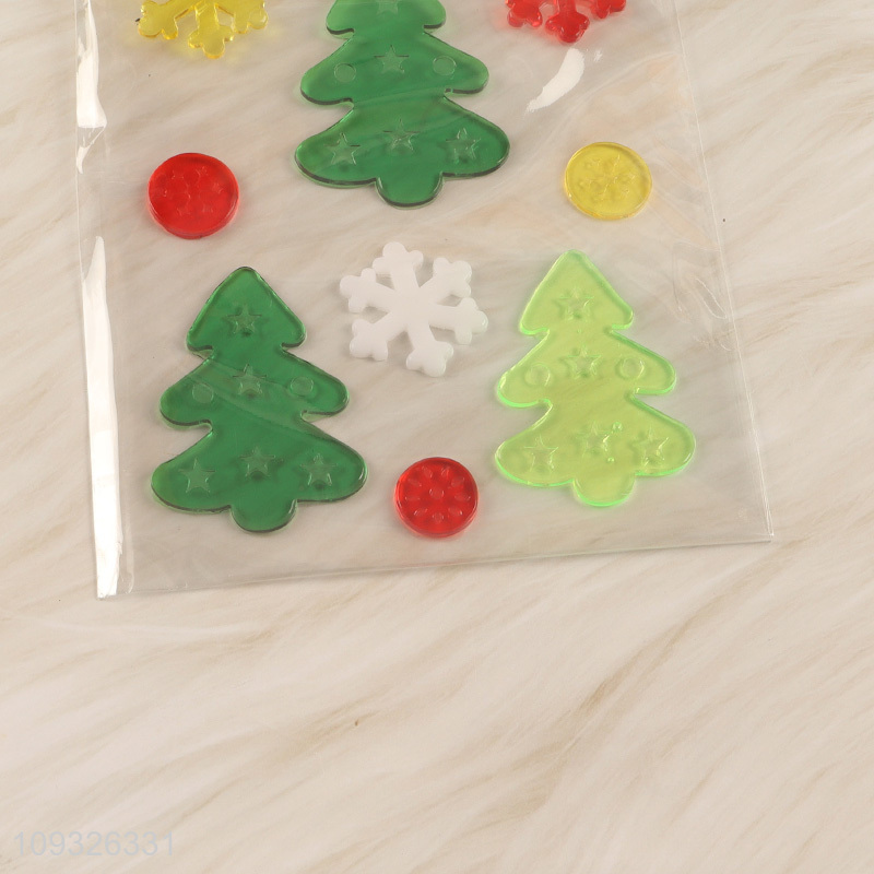 Good selling tpr Christmas decoration window sticker