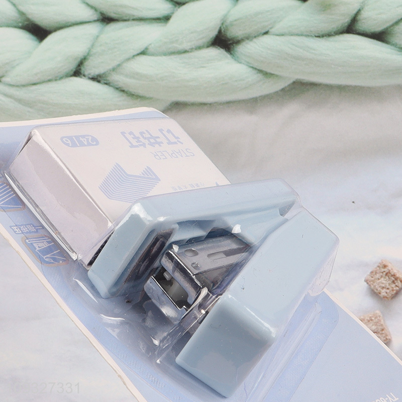 Top sale school students stationery stapler set