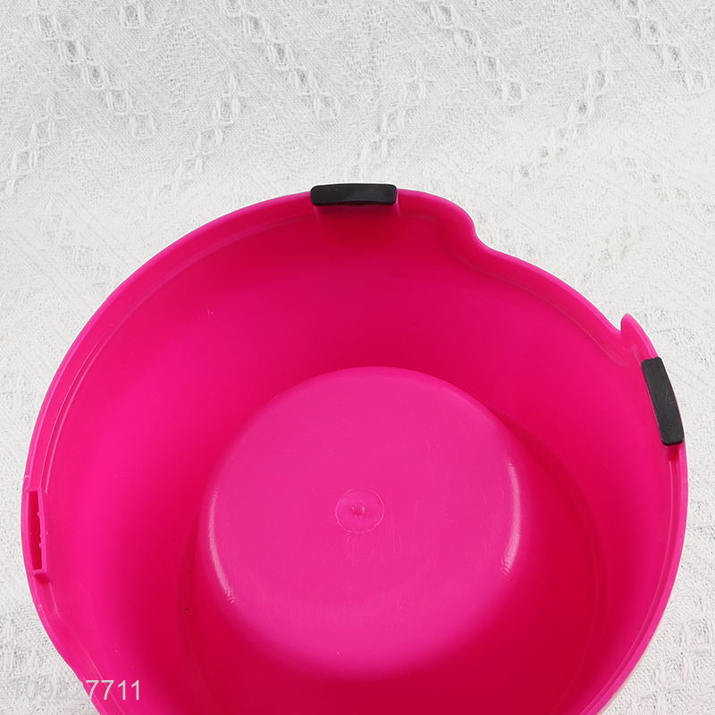New product multicolor plastic pet bowl pet feeder