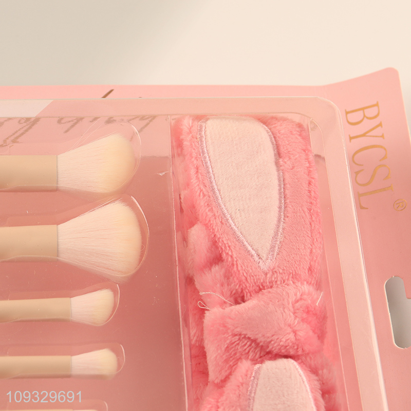Popular products headband and makeup brush set