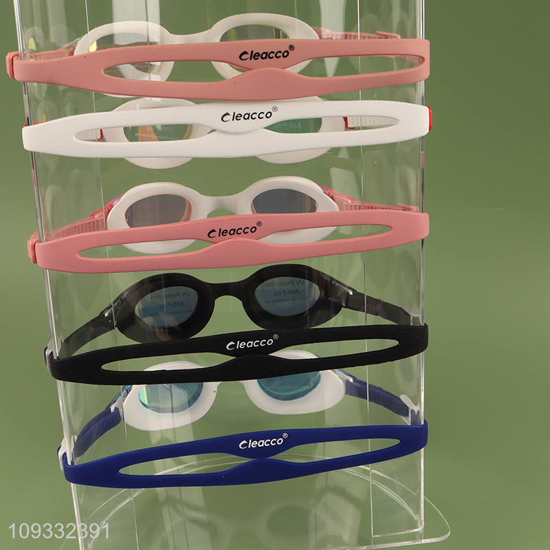 Best selling multicolor swimming goggles for adult