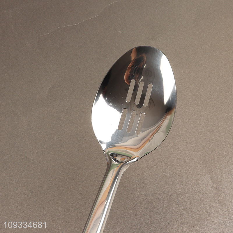 Hot selling stainless steel slotted spoon