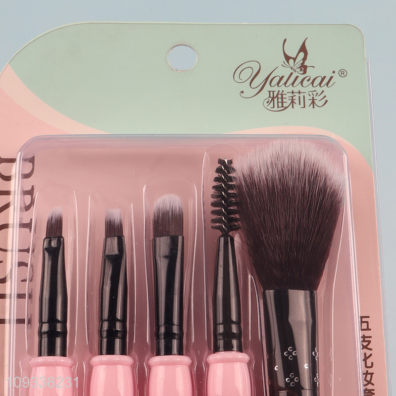 Hot items 5pcs makeup brush cosmetic brush set