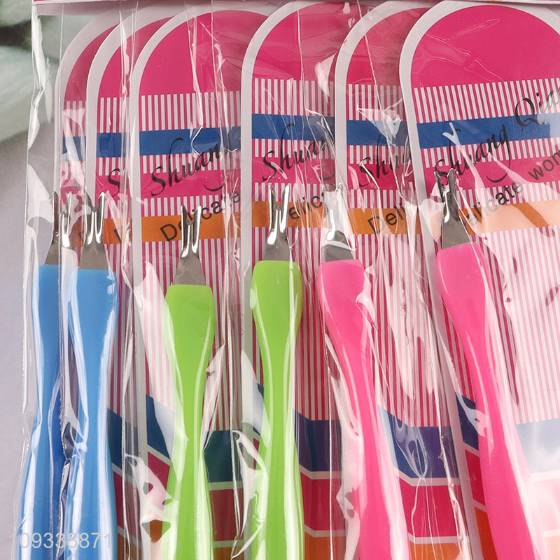 Yiwu market nail care supplies cuticle pusher