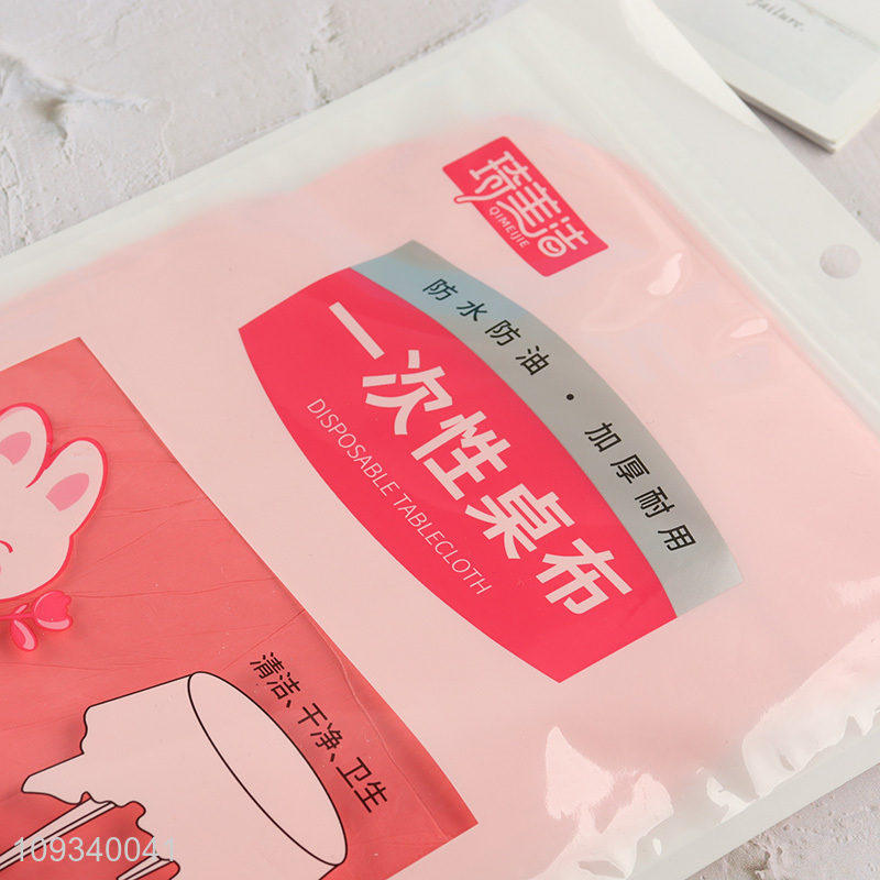 Best selling 10pcs disposable table cloth wholesale