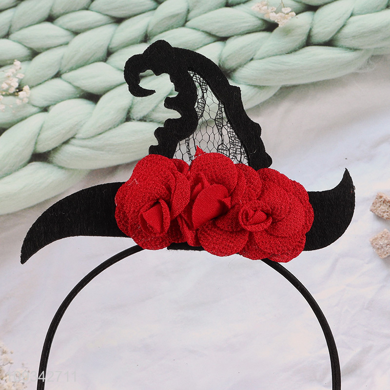 Best selling witch hat hair hoop for Halloween