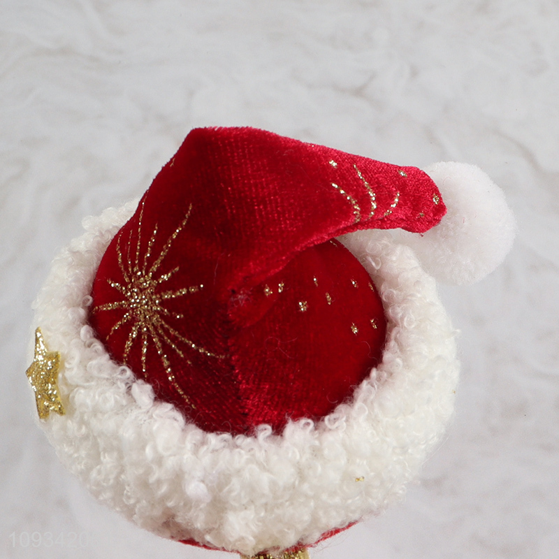Hot sale Christmas hair accessories hat hair clip