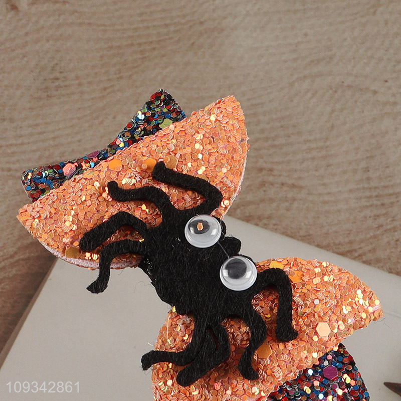 New arrival Halloween hair decoration bow hair clip for sale