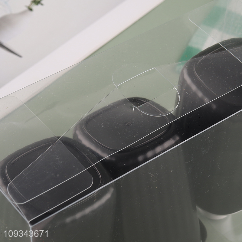 Latest products   liquid soap bottle soap box set for bathroom